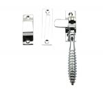 Solid Polished Chrome "Beehive" LH/RH Window Latch (BC2023)